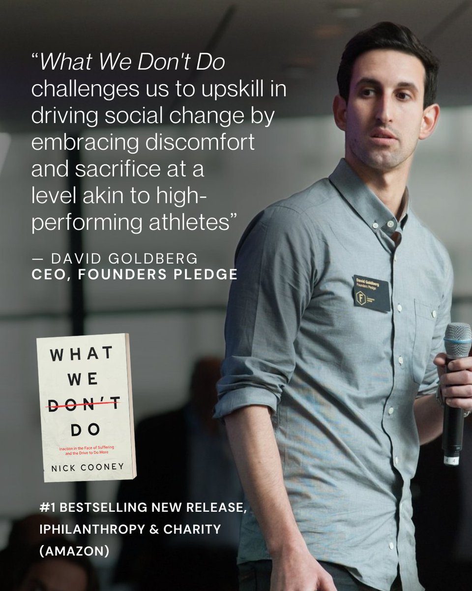 Appreciate the kind shout-out from David Goldberg, the founder of <a href="/FoundersPledge/">Founders Pledge</a> (which has helped drive over $1.4 bn in donations to charity) on What We Don't Do ... tinyurl.com/getWWDD