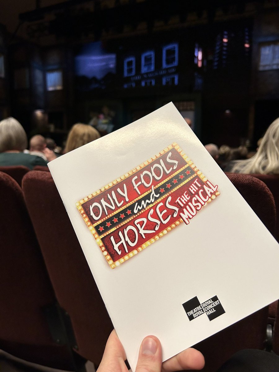 Press night for <a href="/OFAHMusical/">Only Fools and Horses The Musical</a> at <a href="/RoyalNottingham/">TRCH</a> 

🎟️ #gifted