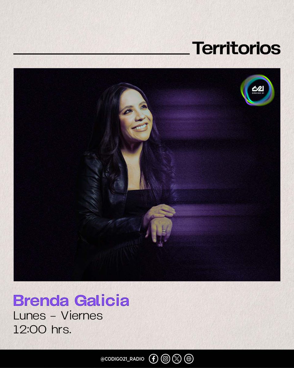 ¿Hay complejidades en el matrimonio? 💍
Claro que las hay pero, <a href="/AdryOrtiz5/">Psicoanalista Adriana Ortiz</a> de <a href="/SPMteinforma/">Sociedad Psicoanalítica de México</a> te cuenta cómo enfréntalas, no te lo pierdas x #Territorios con <a href="/BrendaGaliciaQ1/">Brenda Galicia</a> 🎙

🕛12:00 hrs.
🔗codigo21.cdmx.gob.mx|https://t.co/kXMehXYKE5
#LoQueTienesQueEscuchar