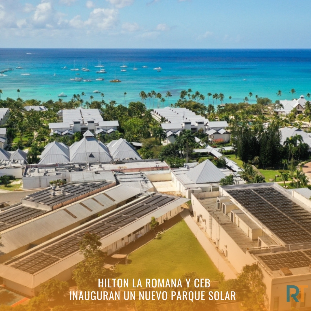 Resumen Turismo Magazine (@rtmagazinedo) on Twitter photo El hotel <a href="/Hilton/">Hilton</a>, operado por <a href="/PlayaResorts/">Playa Hotels & Resorts</a>, inauguró un nuevo parque solar dentro de sus instalaciones, en colaboración con el <a href="/CEPMrd/">Consorcio Energético Punta Cana Macao (CEPM)</a>. ow.ly/pah150VFy7J El hotel <a href="/Hilton/">Hilton</a>, operado por <a href="/PlayaResorts/">Playa Hotels & Resorts</a>, inauguró un nuevo parque solar dentro de sus instalaciones, en colaboración con el <a href="/CEPMrd/">Consorcio Energético Punta Cana Macao (CEPM)</a>. ow.ly/pah150VFy7J
