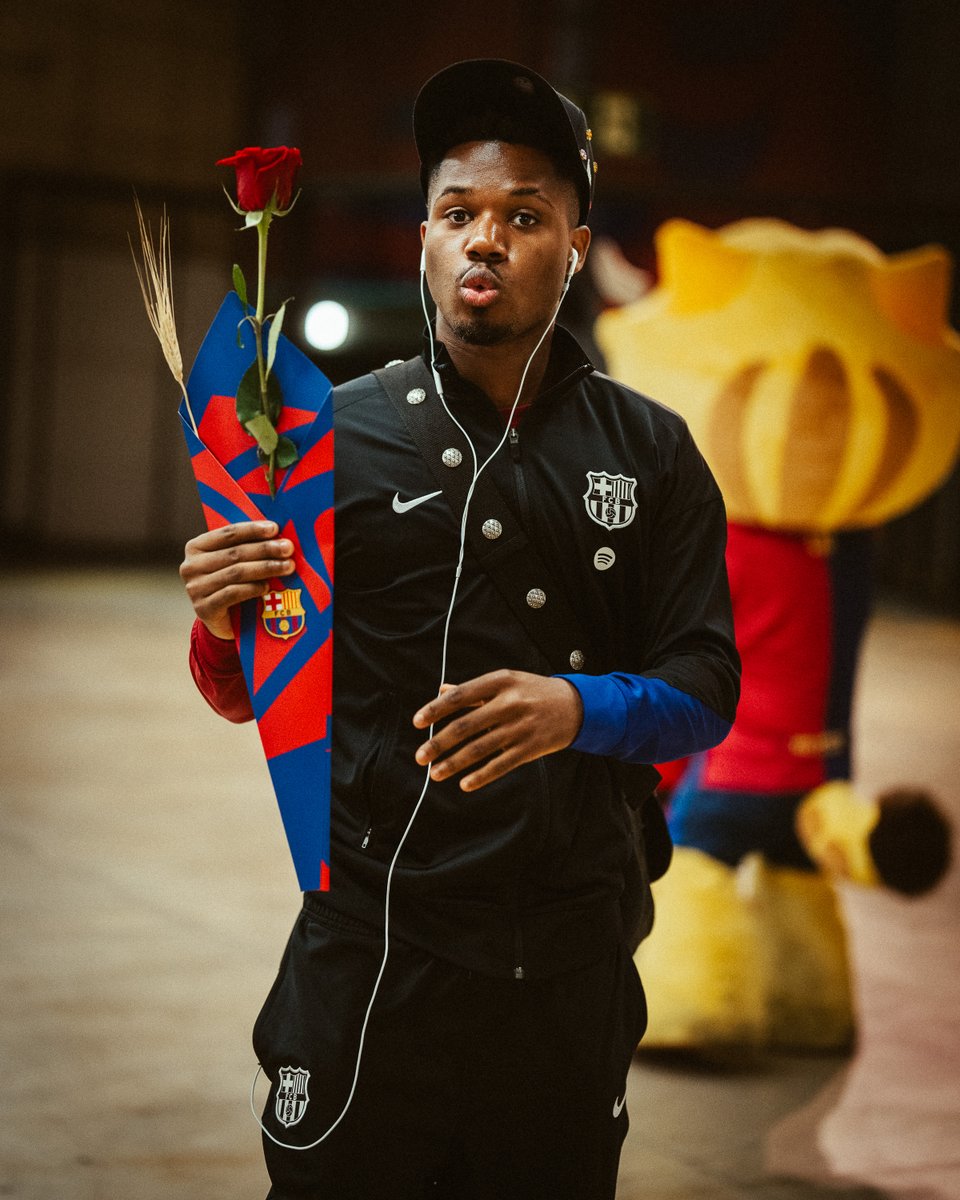 Ansu Fati is starting tonight. 😘