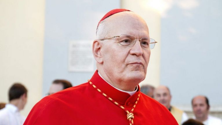 During the 2015 European migrant crisis, Cardinal Erdő stated that taking in refugees would amount to human trafficking.

He's one of the top candidates for the papacy.