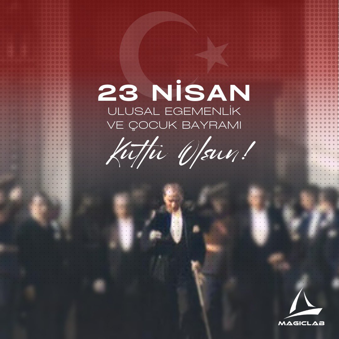 MagicLabStudio's tweet image. Egemenlik kayıtsız şartsız milletindir!
23 Nisan Ulusal Egemenlik ve Çocuk Bayramımız Kutlu Olsun!