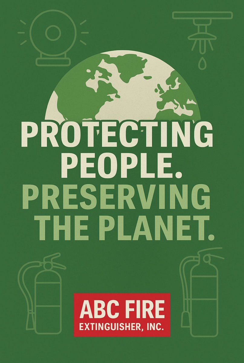 Protecting people. Preserving the planet.
ABC Fire is proud to celebrate #EarthDay by keeping safety and sustainability at the heart of what we do—every day.

#EarthDay2025 #FireProtection #SustainableSafety #ABCFire