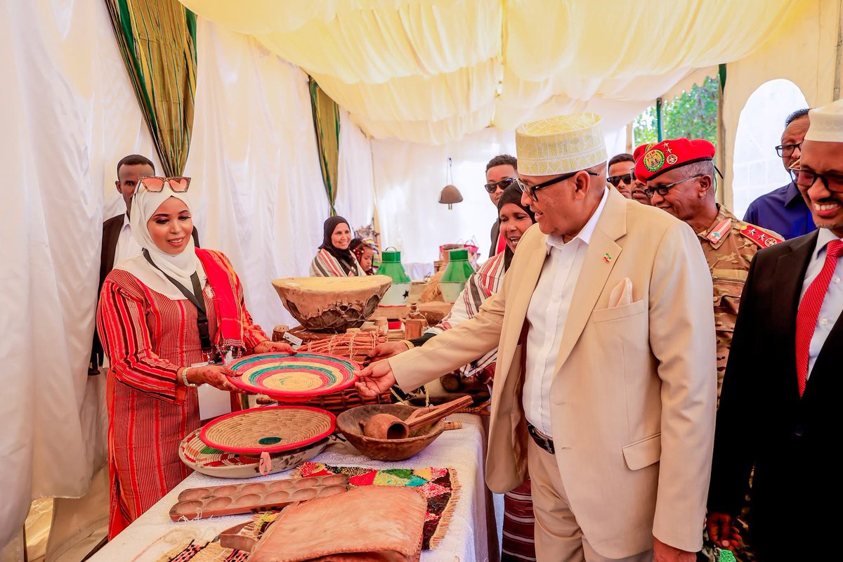 SolnaAgency's tweet photo. President Irro Opens Somaliland’s First-Ever National Cultural Conference

Hargeisa, #Somaliland – April 2025
The President of the Republic of Somaliland, Abdirahman Mohamed Abdillahi (Irro), officially opened the National Cultural Conference today at Mansoor Hotel in Hargeisa. The two-day forum marks the first cultural gathering of its kind at the national level in Somaliland’s history.

Organized by the Ministry of Information, Culture and Awareness, under the leadership of Sheikh Ahmed-Yasin Sheikh Ali Ayanle, the conference aims to explore and promote Somaliland’s rich cultural heritage. According to the Somaliland News Agency (SOLNA), the event represents a significant milestone in preserving and understanding the values, traditions, and identity of the nation.

In his opening address, President Irro delivered a comprehensive speech, emphasizing the importance of culture as the cornerstone of national identity and continuity.

“Culture is the soul of a people’s existence. It is the foundation of our lineage and the mirror of our collective identity. It is the thread that binds us to past generations, ensuring continuity. It guides our values, our behavior, and our faith,” the President stated.

He further highlighted the authenticity and indigenous nature of Somaliland’s culture, describing it as deeply rooted in pastoralist traditions, Islamic values, and a historical narrative passed down through generations.

“Our culture is not imported, as is the case in some societies. It is an indigenous heritage shaped by our nomadic way of life, our Islamic belief system, and the lived experiences of our ancestors over thousands of years,” he said.

The President also paid tribute to the moral depth and intellectual richness embedded in Somaliland’s oral traditions, particularly poetry, which he credited for preserving the Somali language and cultural knowledge.

“Our culture is distinguished by its reverence for honor, discipline, and deep knowledge. Language — especially the poetry handed down by our forefathers — has been the main vessel through which this richness has endured.”

The conference will focus on nine key thematic areas:
1.The importance of culture and heritage
2.Marriage and cultural traditions
3.Clanism and social exclusion
4.Modernity and cultural transformation
5.Customary justice and cultural norms
6.Language and oral literature
7.Livestock, agriculture, and communal hospitality
8.Child upbringing and cultural education
9.The intersection of politics and culture

President Irro expressed optimism that the conference would yield meaningful outcomes and serve as the beginning of a wider cultural renaissance.

“This forum offers us the opportunity to reflect on who we are and where we come from. It will help chart a clearer path forward — one where our rich heritage becomes a source of strength for future generations.”

The National Cultural Conference is expected to culminate in a set of recommendations aimed at strengthening cultural education, safeguarding intangible heritage, and reinforcing national identity through inclusive cultural discourse.