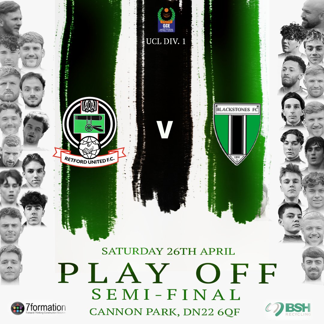 🟢⚫️UP NEXT!⚫️🟢

For 36 games the lads have given everything and they are now ready for a huge game on Saturday.

We need all Stones fans to get behind the lads and head up the A1 to show them how much we appreciate their efforts.

Let's make it a big day! Up the Stones!