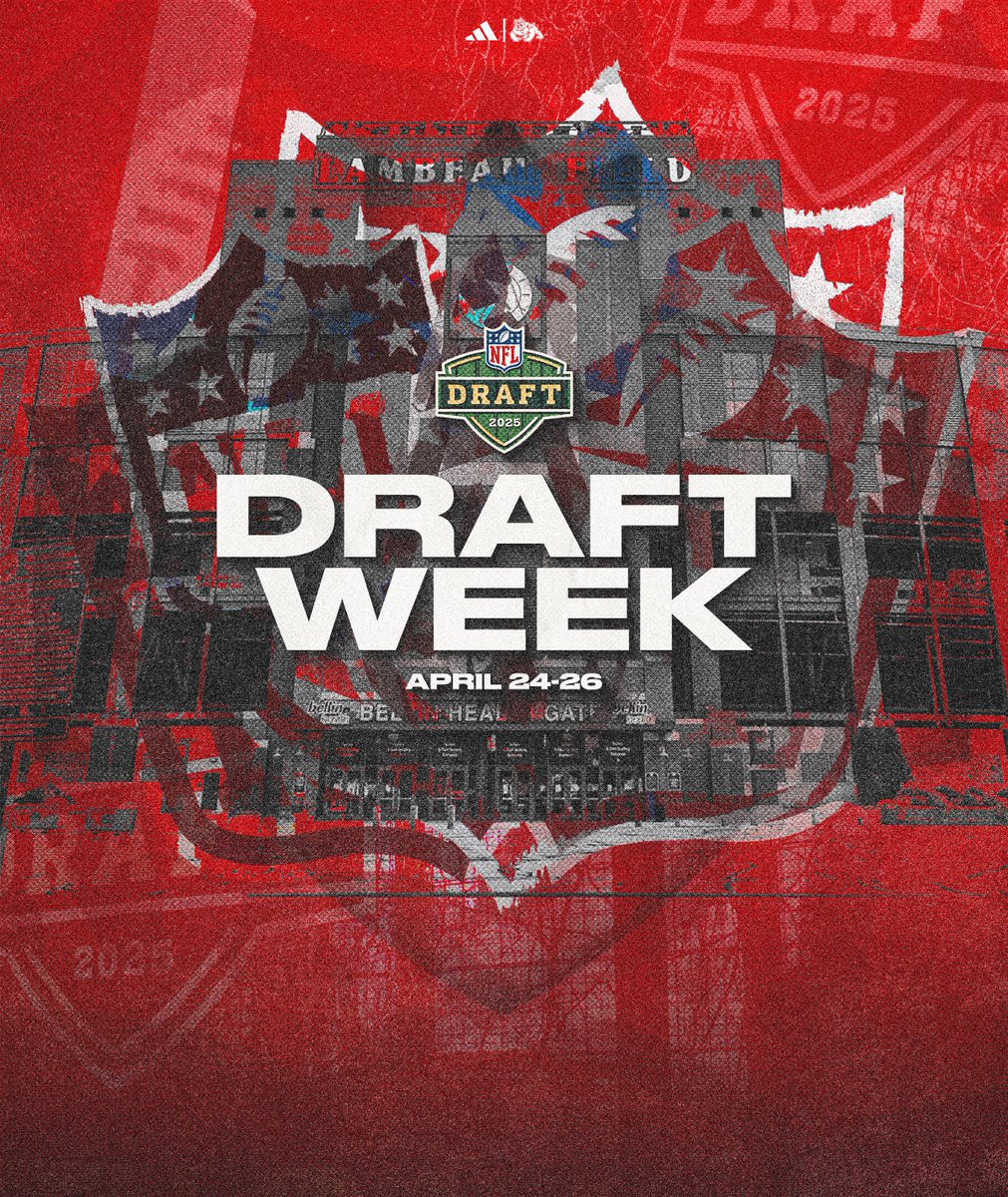 dreams become reality this week 🤩

📺 2025 #NFLDraft - April 24-26 on NFL Network/ESPN/ABC
