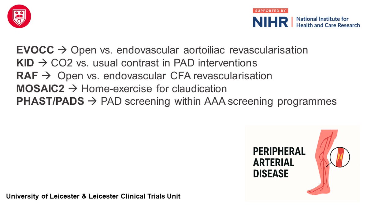 Athanasios Saratzis (@a_saratzis) on Twitter photo Coming to Charing Cross #CX2025 Symposium this week? Updates on the <a href="/LeicsVascular/">Leicester Vascular Research</a> #PAD trials - join the PAD session on the 23rd (new CFA RCT) or find us at the conference <a href="/Evocc_Trial/">evocc_trial</a> <a href="/LeicResearch/">Research at Leicester's Hospitals</a> . Really need the help of all colleagues to deliver this important research 🙏 Coming to Charing Cross #CX2025 Symposium this week? Updates on the <a href="/LeicsVascular/">Leicester Vascular Research</a> #PAD trials - join the PAD session on the 23rd (new CFA RCT) or find us at the conference <a href="/Evocc_Trial/">evocc_trial</a> <a href="/LeicResearch/">Research at Leicester's Hospitals</a> . Really need the help of all colleagues to deliver this important research 🙏
