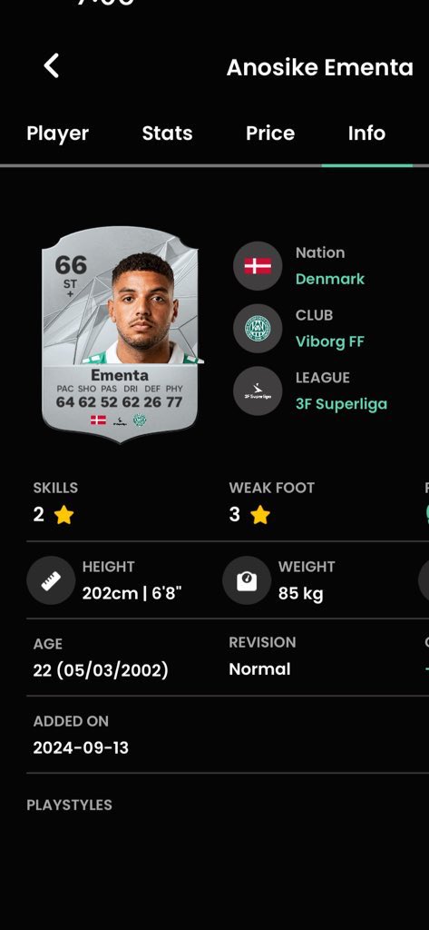 liambdaviss's tweet photo. @fc25leaks if anyone’s struggling to get hudlin just get ementa he’s cheaper by 80% and got a better body type https://t.co/FcgcLFe81A