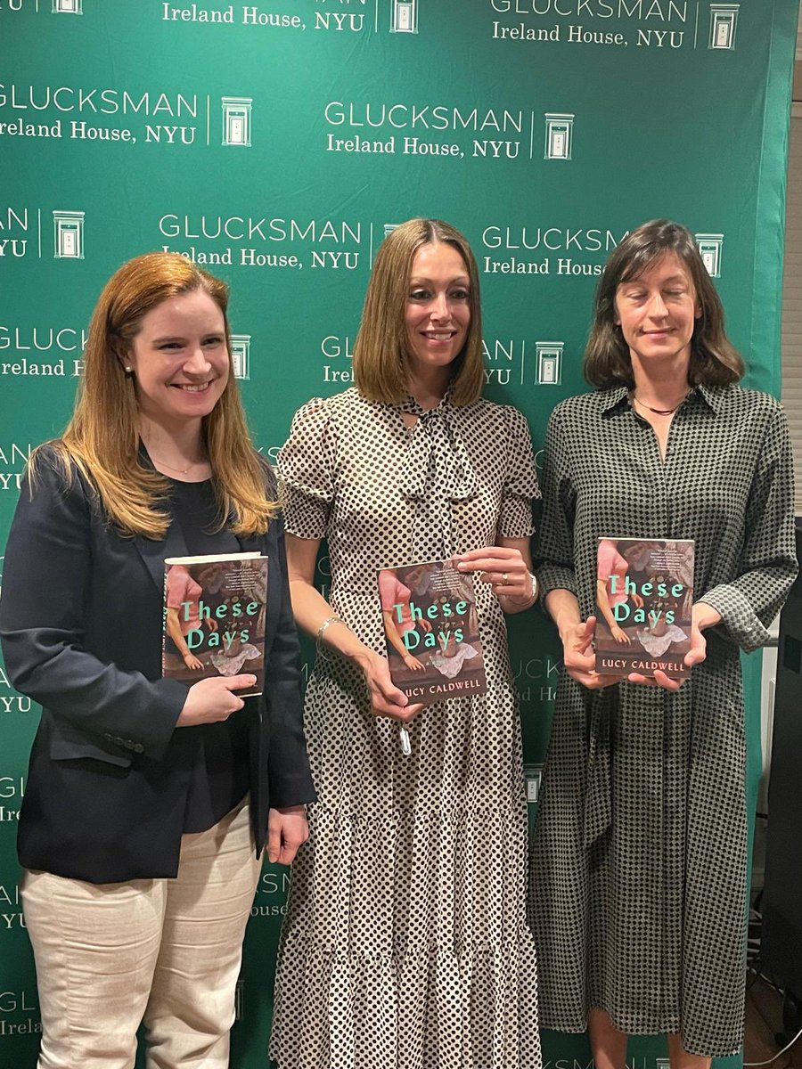 Irish Consulate NYC (@irelandinny) on Twitter photo It was a great evening at @gihnyu for the U.S launch of Lucy Caldwellâs (<a href="/beingvarious/">Lucy Caldwell</a>) new novel âThese Daysâ. A beautifully written spotlight on womenâs lives during this lesser known time. It was a great evening at @gihnyu for the U.S launch of Lucy Caldwellâs (<a href="/beingvarious/">Lucy Caldwell</a>) new novel âThese Daysâ. A beautifully written spotlight on womenâs lives during this lesser known time.