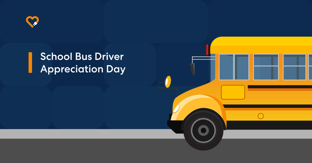 Happy School Bus Driver Appreciation Day! 🚌 

Thank you to all the hardworking bus drivers around the country!