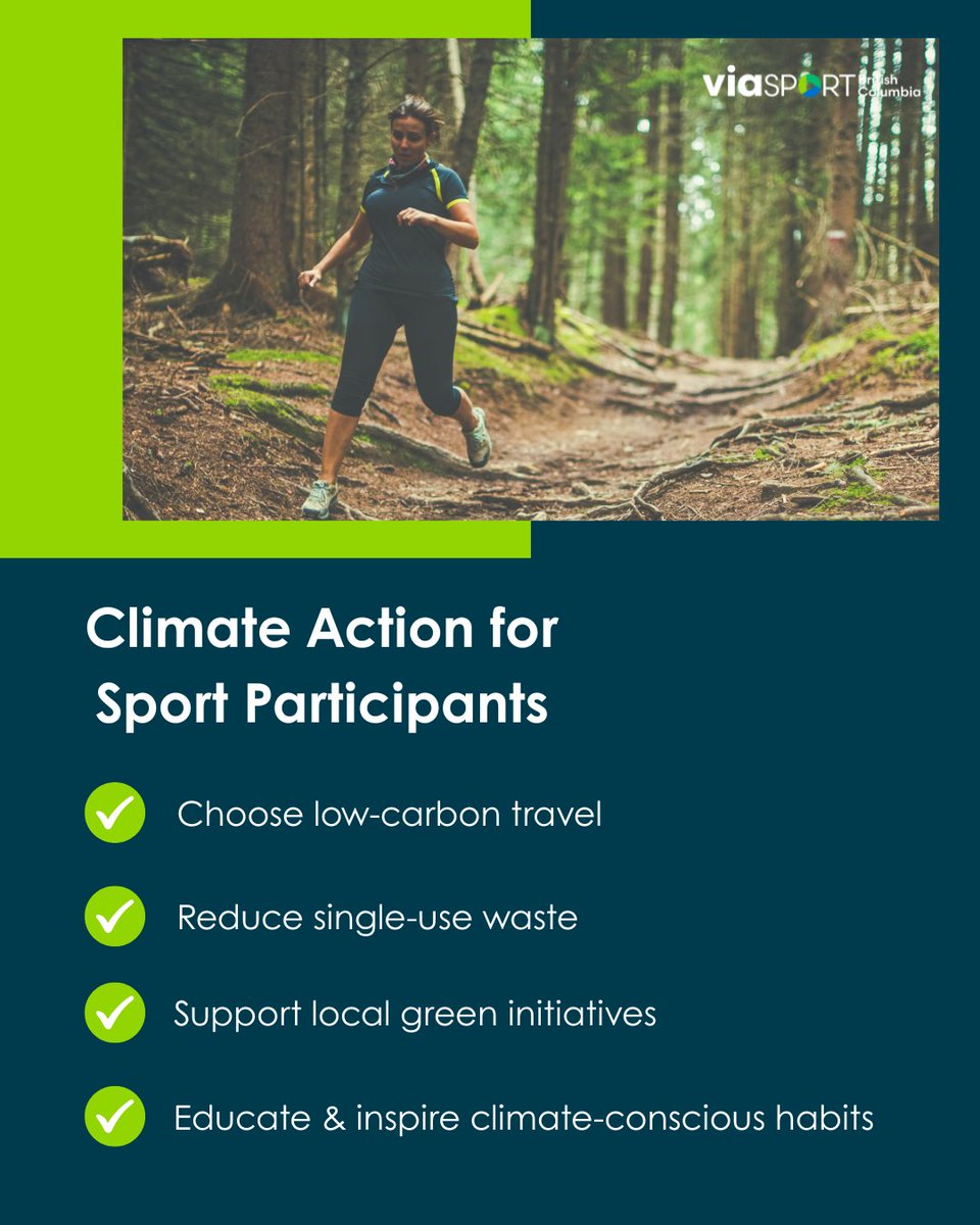 Happy #EarthDay! 🌎️

Sport feels the impact of climate change—shorter seasons, smoky skies, hotter days.

👉️ Swipe through to learn how we can continue to work together to all play a part for the planet. 

Learn more: viasport.ca/climate-change/

#MakeSportBetter #ClimateAction