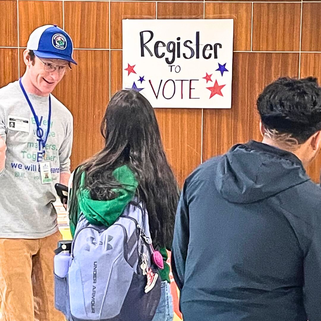 NPPEdFund's tweet image. Chester County today! 

In just a couple hours this morning, we helped over 21 students get registered to vote, all the while answering questions about the voting process and #democracy. 
⁠
Organizations like ours help increase youth voter turnout. #YourVoiceYourPowerYourVote