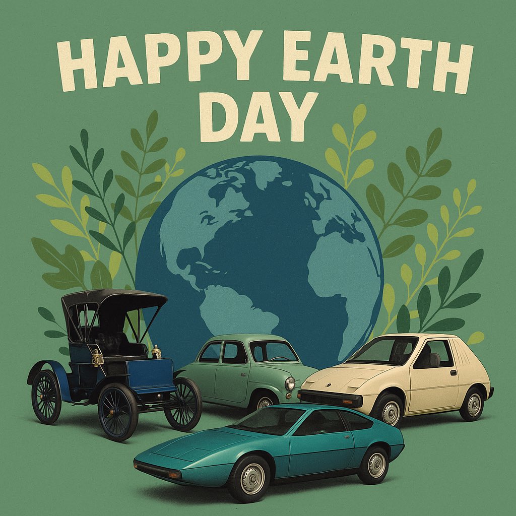 Happy Earth Day from the #HEVF Route 66 EV Museum! Long before EVs were trendy, they were revolutionary. From the silent electric carriages of the 1900s to the sleek experimental EVs of the 1970s and beyond, our historic electric vehicles prove that sustainable innovation has
