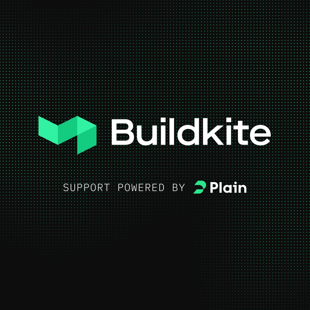 simonrohrbach's tweet image. Plain is now powering support at @buildkite.
You’ve almost definitely used software that was built with Buildkite several times today already. They help some of the world’s most iconic tech companies build and deploy software, like Airbnb, Canva, Pinterest, Shopify, Slack and…