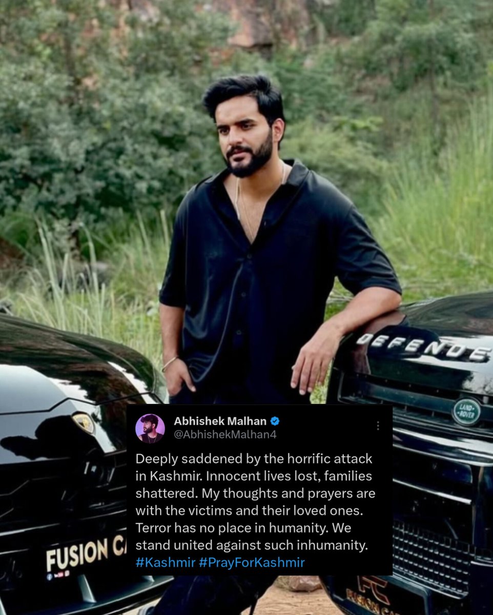"Terror has no place in humanity." - <a href="/AbhishekMalhan4/">Abhishek Malhan</a> on #PahalgamTerroristAttack.

#AbhishekMalhan #Pahalgam