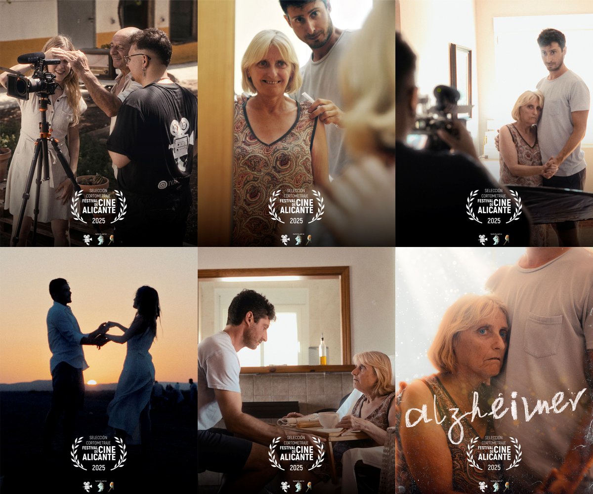 AUDIOVISUAL. El cortometraje alicantino Alzhéimer ha entrado a concurso en el Festival Internacional de Cine de Alicante, y competirá por el Premio del Público en la sección Alicante Cinema. cronicadelhenares.com/2025/04/audiov…