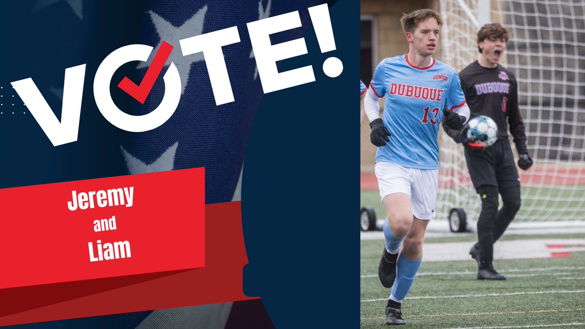 Only 3 hours left! Liam and Jeremy deserve your support! Great athletes and even better people! Vote now! 

athlete.telegraphherald.com