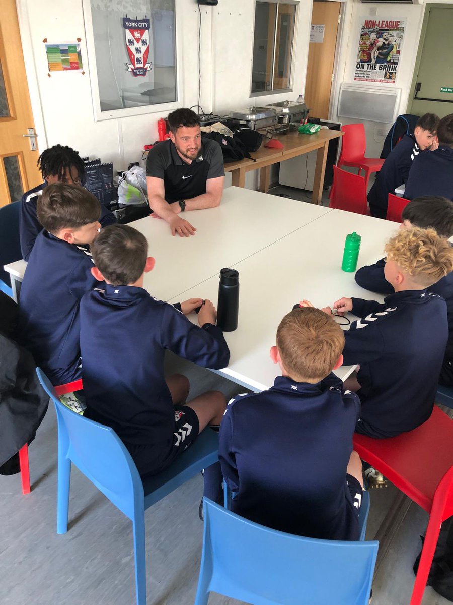 EDUCATION | This evening we at <a href="/NorthRidingFA/">North Riding FA</a> have been at <a href="/YorkCityFC/">York City FC</a> to deliver a session to their academy players all about ‘The Third Team!’ Great to see the club are looking at refereeing as part of their after care programme as an alternative pathway to playing👏