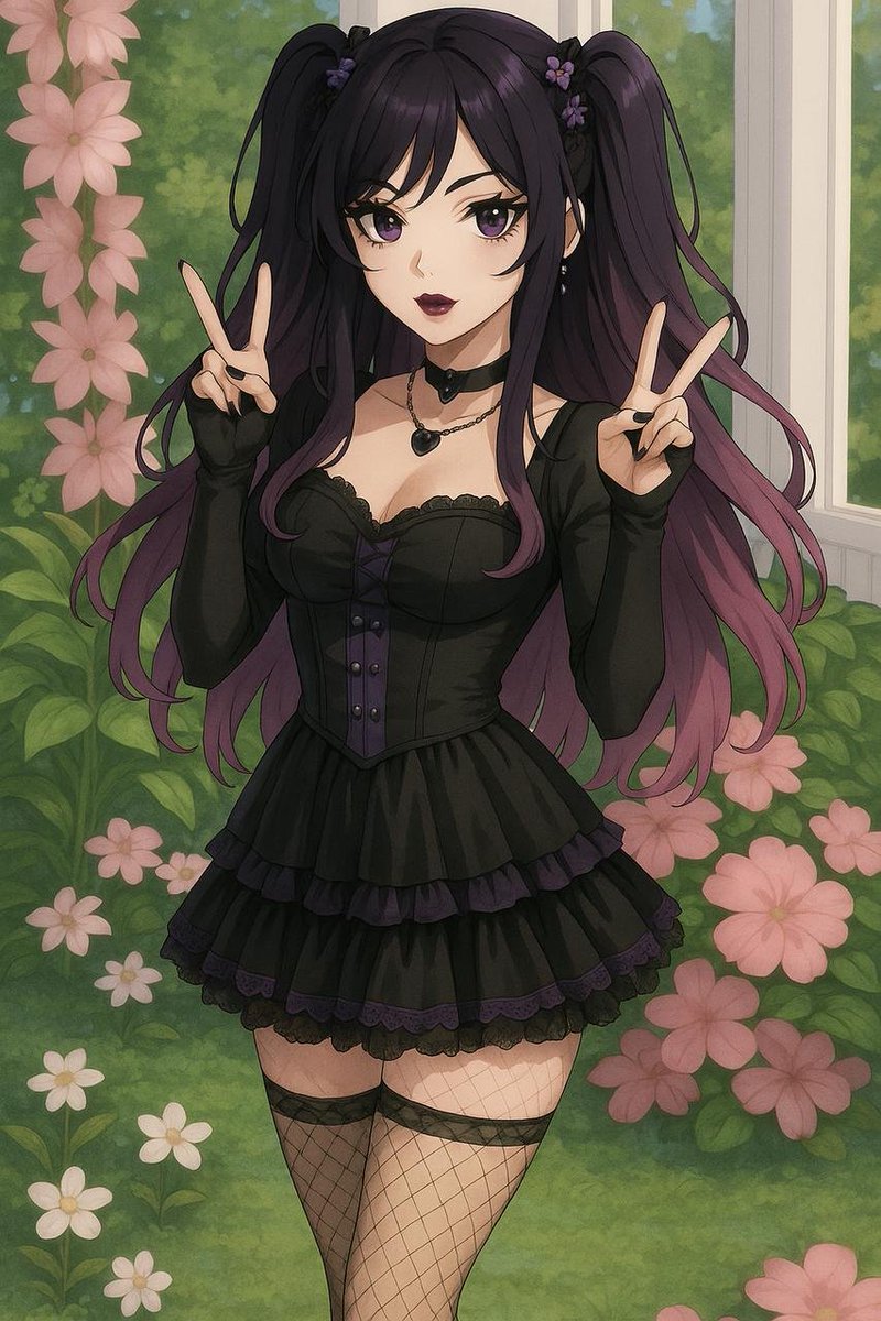 Le enseñé una foto mía de DTI a la IA e hizo esto 😝  Me gustaron ambas, pero más la versión de mujer adulta sepsi, jajaja.