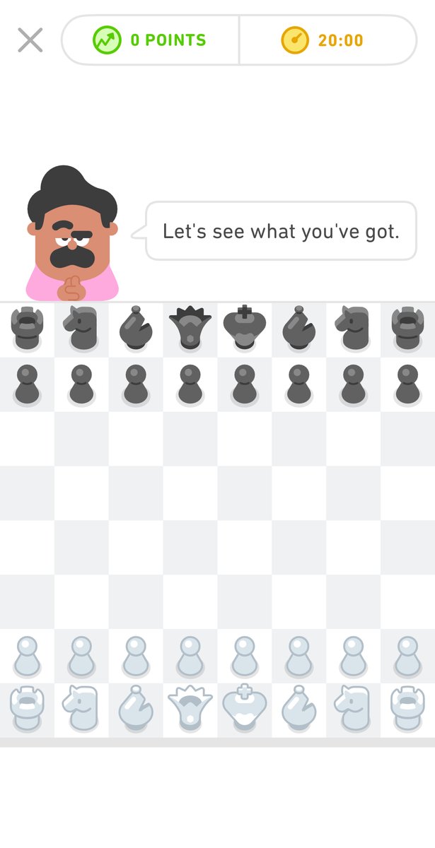 cemkansu's tweet image. ♟️ 

Duolingo Chess is coming!

We’ve been quietly mastering our openings, and now it’s your turn. I can’t wait for you all to experience it!

Can you checkmate Oscar?