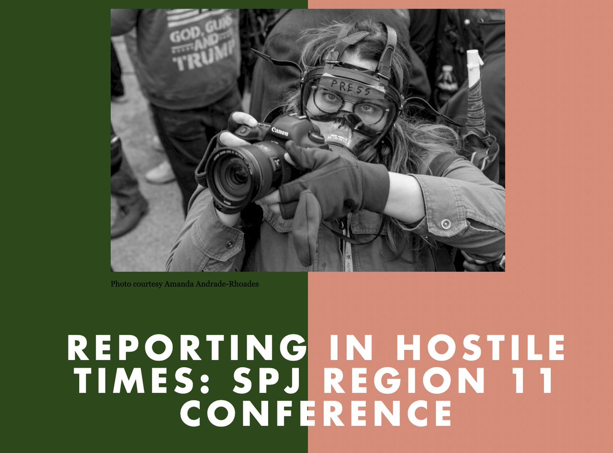 SPJ_NorCal's tweet image. Interested in attending the SPJ Region 11 conference? Buy your tickets now -- costs go up one week from today  

On May 2-3 at USF, we&apos;ll have over 15 panels and hands-on trainings to choose from. Check out the schedule and register below!  spjnorcal.org/conference/