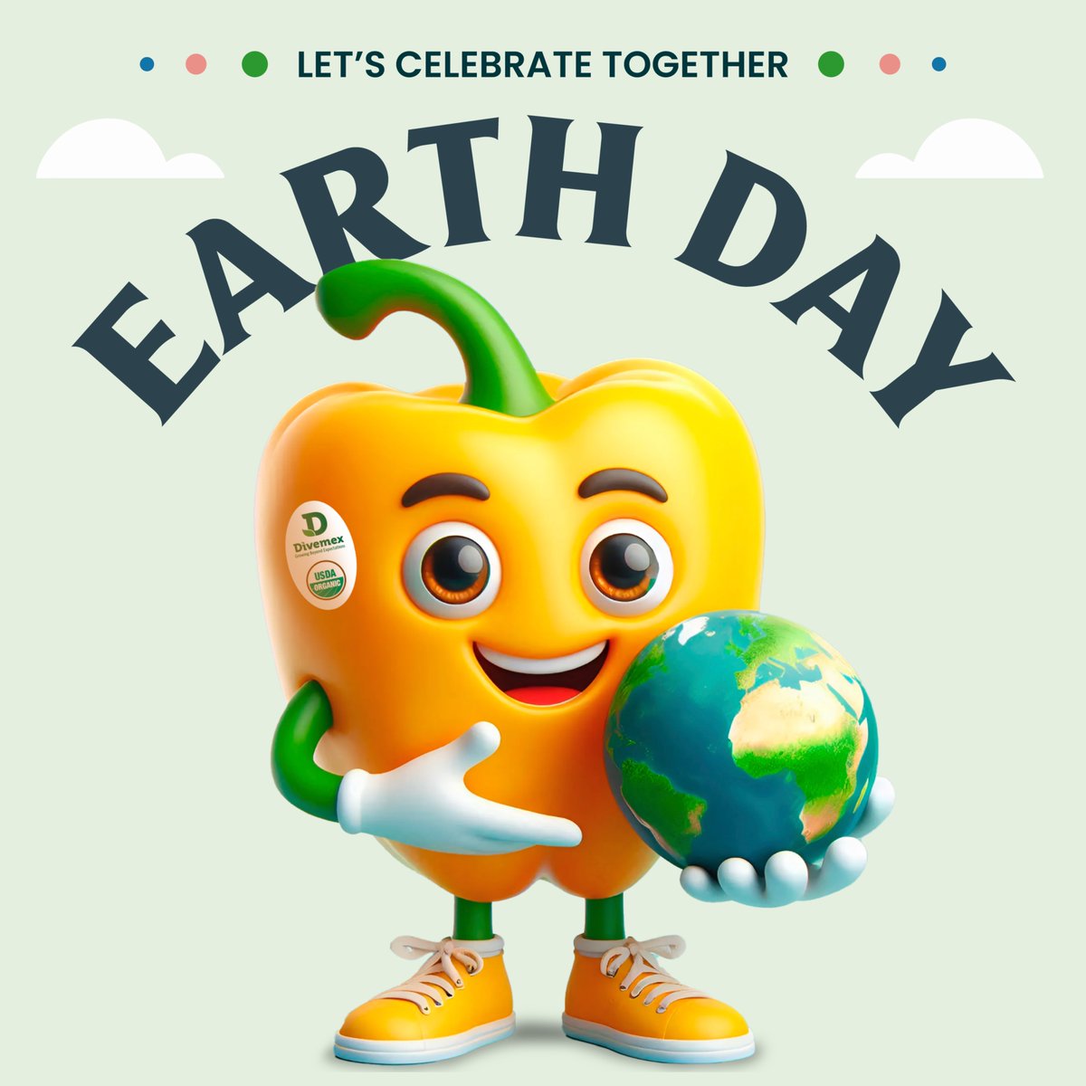 🌍✨ This Earth Day, we celebrate the life that grows from the ground up.

From our greenhouses to your table, every organic bell pepper reflects our commitment to a healthier, more sustainable planet. 🫑💚