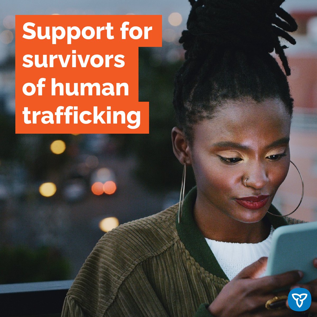 StopTrafficking's tweet image. Our community-based service providers and victim services organizations are available to support survivors of #humantrafficking. 

They provide specialized supports to help survivors heal and rebuild their lives.

ontario.ca/page/anti-huma…