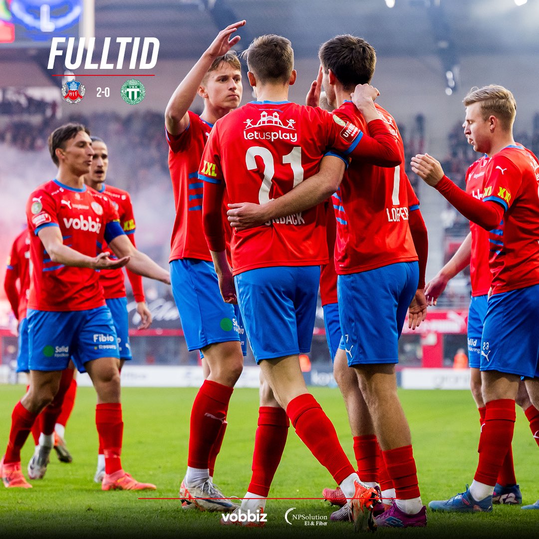 Vi är HIF, Olympia är vårt hem. Ses på söndag igen!