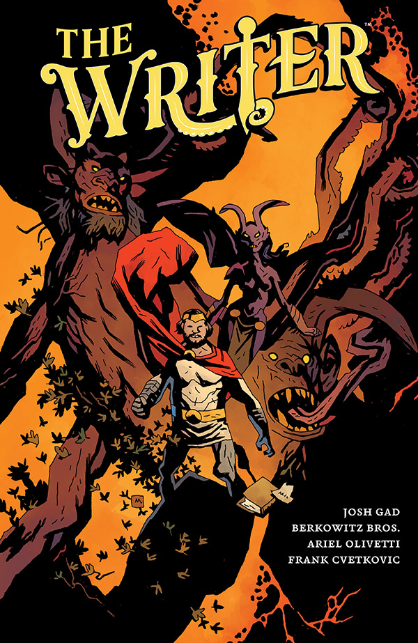 The Writer returns today in a paperback collection, in both a standard and direct market exclusive edition! More: bit.ly/44uXZ6K

Collects issues #1-4 of the series from <a href="/joshgad/">Josh Gad</a>, <a href="/BenHBerkowitz/">Benjamin Berkowitz</a>, <a href="/MaxBerkowitz1/">Max Berkowitz</a>, <a href="/olivetti_ariel/">Ariel Olivetti</a>, and <a href="/GoFrankGo/">Frank Cvetkovic</a>. Direct market EXCLUSIVE