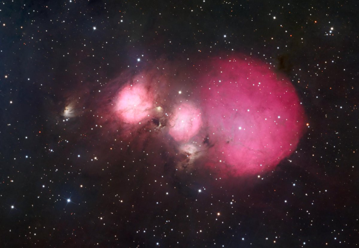 Image Of The Day (IOTD) by Astrobin: 
IC 2162 (Sh2-254 - Sh2-258)
Image Credit &amp; Copyright: TheFinePrint
astrobin.com/67sqnq
#astrophotography #astronomy #APOD #nasa #astrobin