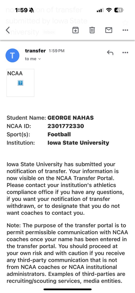 George Nahas tweet media