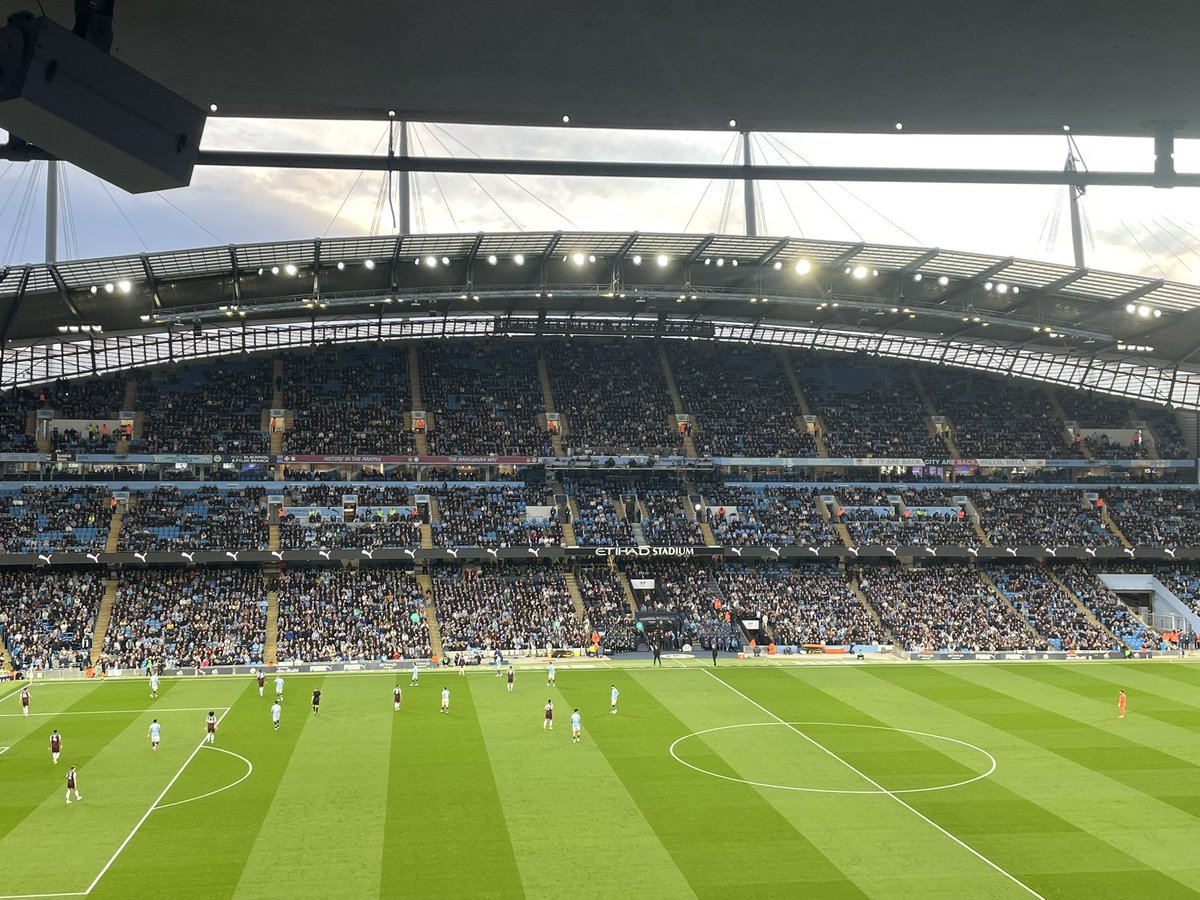 City Xtra (@city_xtra) on Twitter photo An adult ticket at the Etihad Stadium costs over £70 tonight. Empty seats: This is what <a href="/ManCity/">Manchester City</a> want. 🤷♂️ An adult ticket at the Etihad Stadium costs over £70 tonight. Empty seats: This is what <a href="/ManCity/">Manchester City</a> want. 🤷♂️