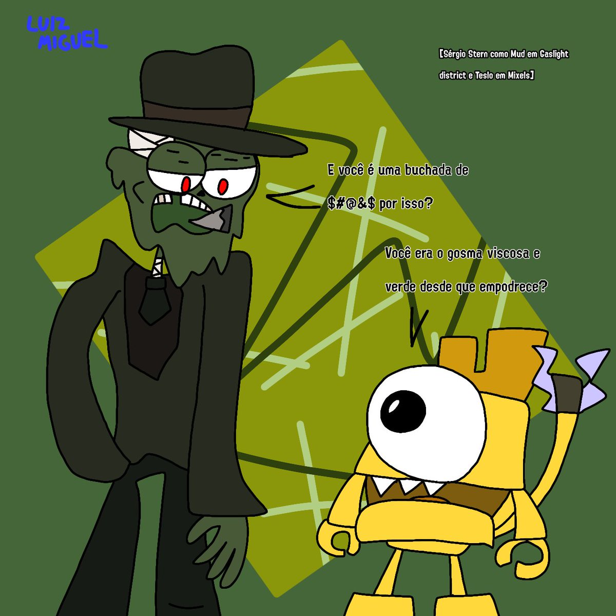 LuizAnimations's tweet photo. #TheGaslightDistrict #Mixels #Fanart #Mesmodublador #BRart #thegaslightdistrictfanart #Mixelafanart #Samevoiceactor https://t.co/FZHEdTyq3x