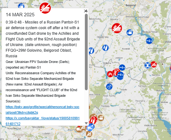 GeoConfirmed's tweet image. GeoConfirmed Update.
We are excited to announce that we changed/enhanced our User Interface.
These improvements are designed to offer you even greater possibilities for enhanced investigations and data interpretation 👇
1. Select the area or country you are interested in.…