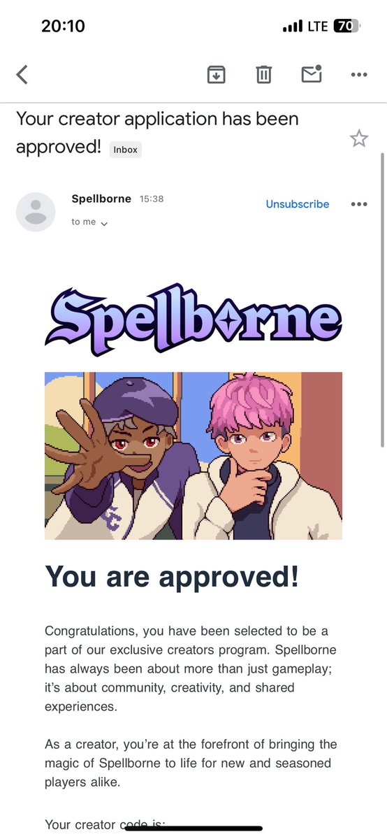 Olatunjee_'s tweet image. Guess who’s finally a Spellborne Creator 
Thanks to @spellbornegame team 😊
#SpellborneCreate