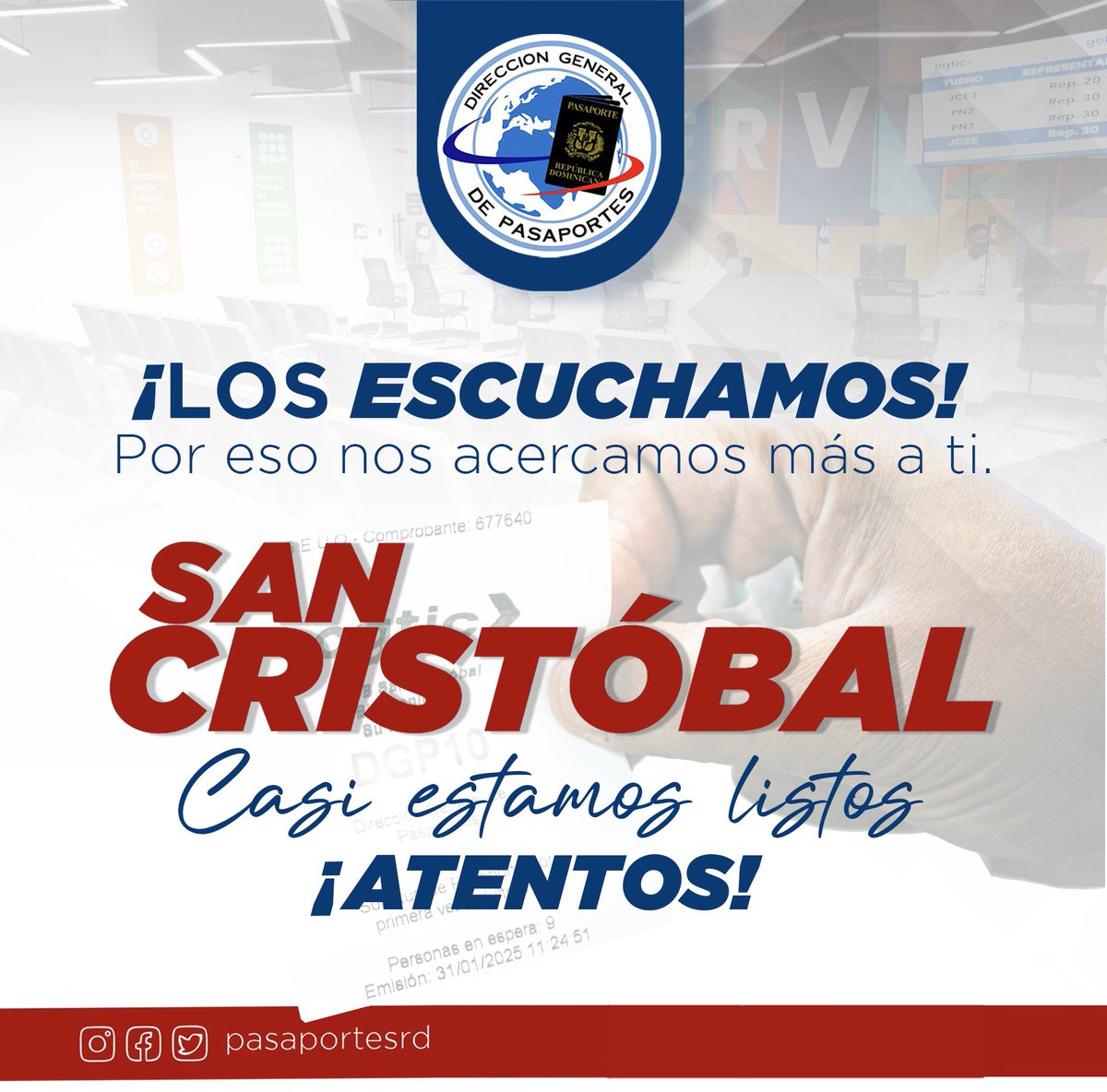 ¡Escuchamos tus necesidades y nos acercamos más a ti!📍San Cristóbal, nuestra nueva oficina casi está lista para recibirte. 

Próximamente un nuevo comienzo. ¿Una pista? .....Gob😉