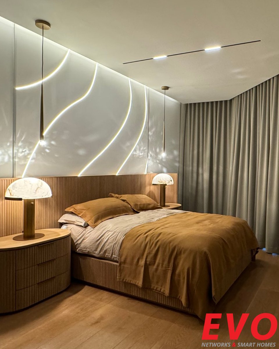 NetworksEvo's tweet photo. Smart lighting means smarter living! 
Set the mood, save energy, and take control from your phone or with just your voice. 
 💡 EVO Smart Lighting does it all. 
 🔗 Discover more at https://t.co/flCeCXOdb2 https://t.co/5DScAtgjf1