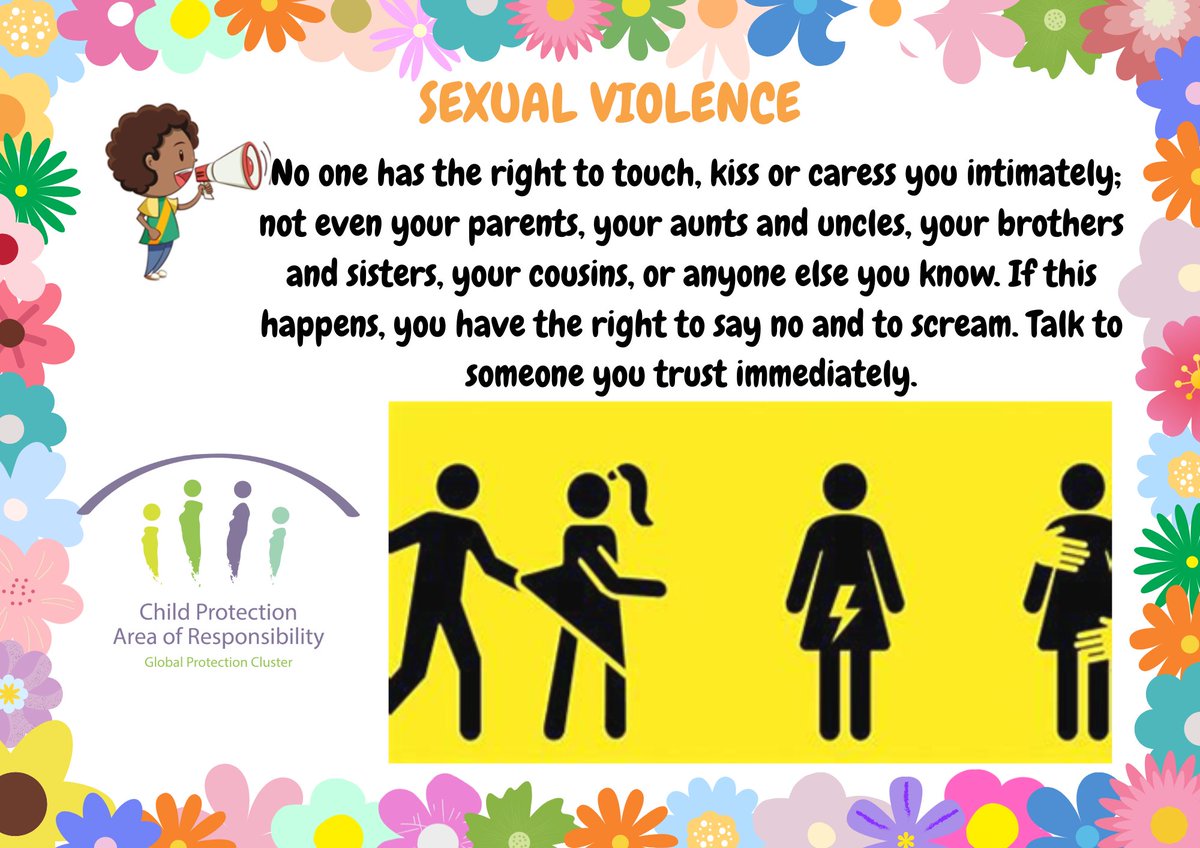 Every child deserves safety and respect.
Your body is your own, and no one has the right to touch you inappropriately. You have the power to say no, speak up, and seek help.