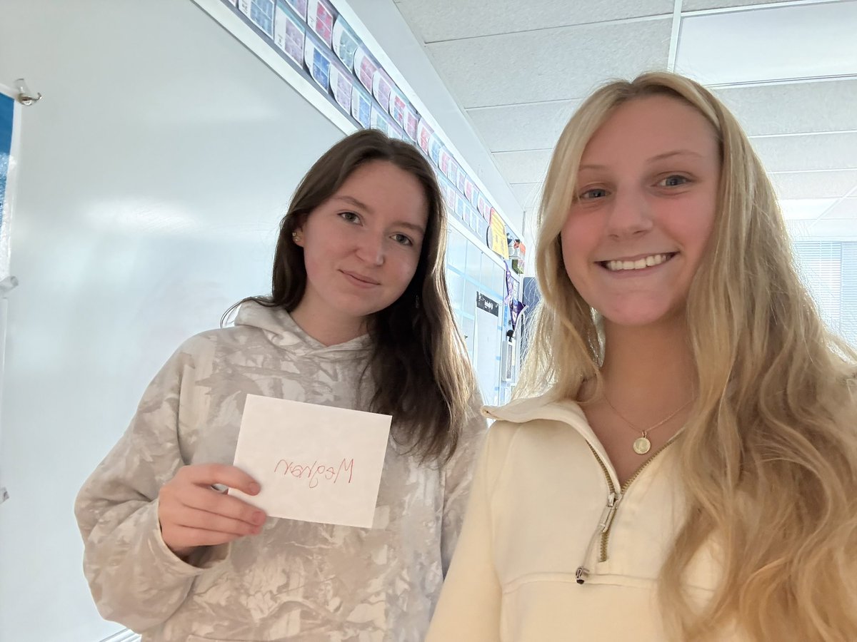 For #LettersForLeaders I chose to write to Meghan Reinwald because she is an incredible leader! She guides others with compassion and an open mind. Her kindness towards others makes her stand out amongst our peers, and makes those around her want to be kind too! Thank you Meghan!