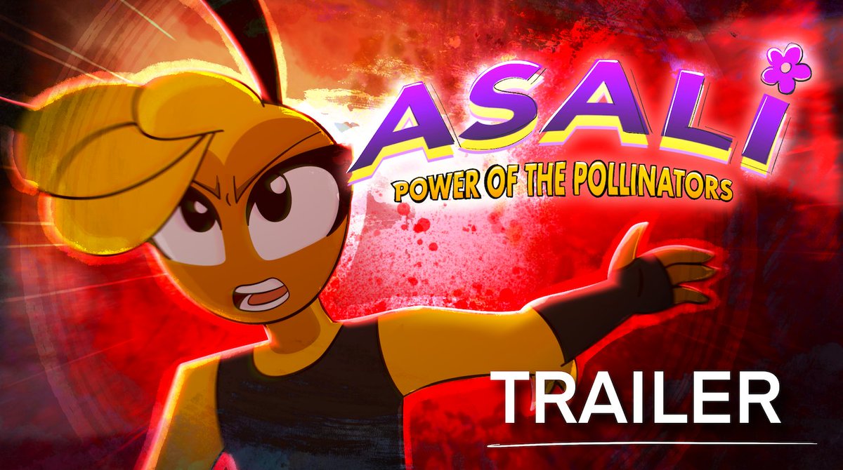 AsaliMovie's tweet photo. NEW ASALi: POWER OF THE POLLINATORS TRAILER WATCH ON YOUTUBE: https://t.co/hqv87NS9oE
#asalimovie #apotp #indieanimation https://t.co/VAFl3Vw1n7