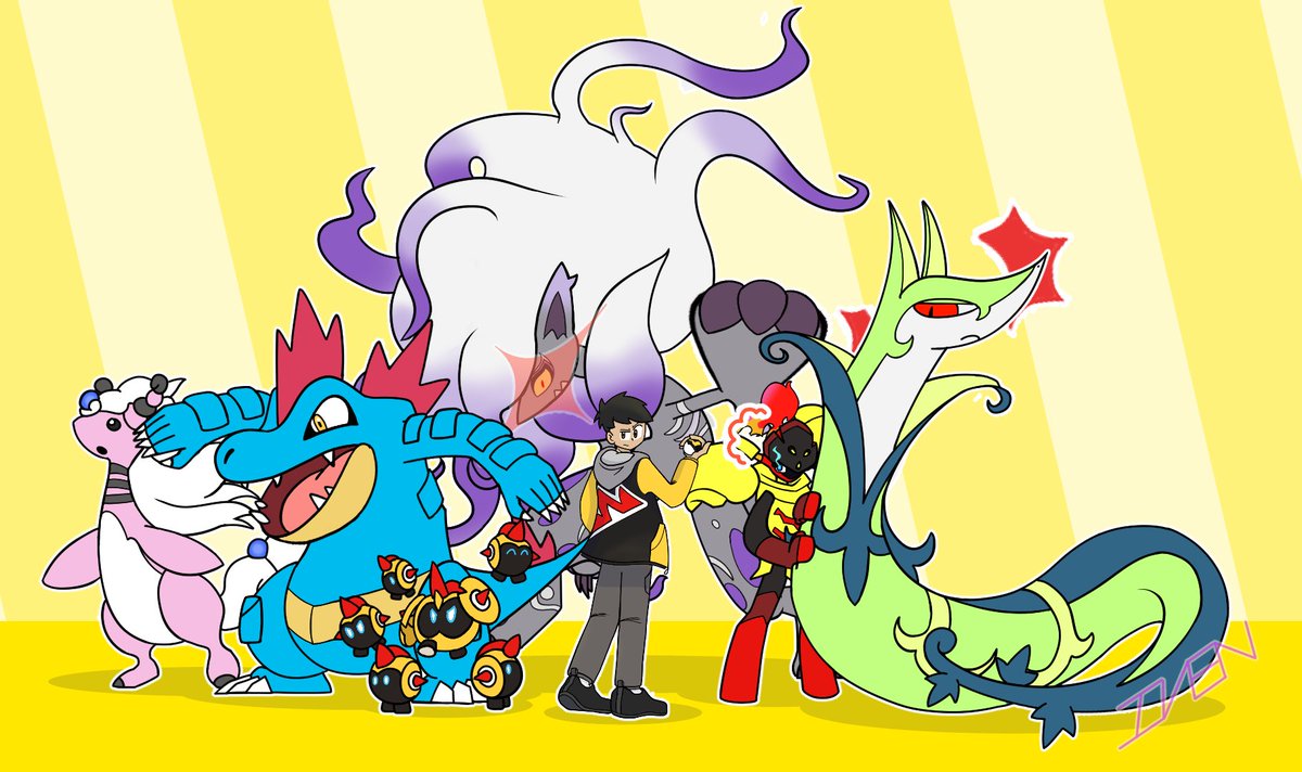 justivenhere's tweet photo. #OCPokemonCollab #Pokemon

finally had the time to finish this!

I really love everyone's rendition of their trainers and hope to see more! https://t.co/T4wfeCViZf
