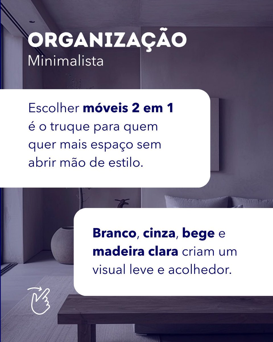 ImConstrutora's tweet image. Menos é mais: o poder do minimalismo funcional nos espaços compactos.
Lofts e apartamentos pequenos podem ser
incríveis.
Com escolhas inteligentes de design, cada centímetro se transforma em conforto, estilo e praticidade.

#MinimalismoFuncional #DesignInteligente #LoftStyle