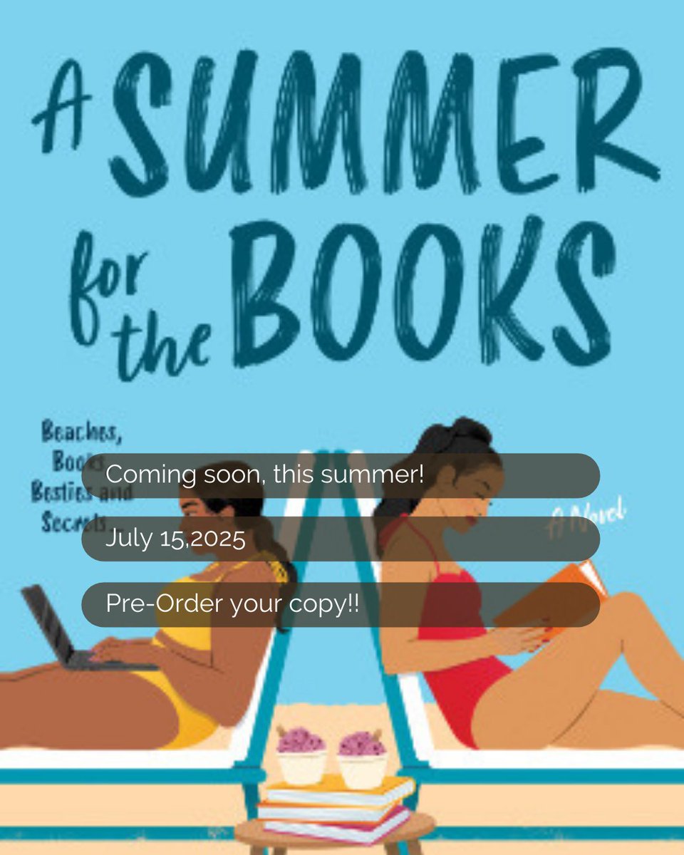 Michelle Lindo-Rice-author|Michelle Jackson-agent (@mlindorice) on Twitter photo 📚With so many secrets and heartbreaks between them, best friends Jewel and Shelby haven’t spoken in years. But then Shelby gets amnesia and Jewel knows she has to help her former friend remember. Although, doing so, could drive them apart again.
<a href="/LCSLiterary/">LCSLiteraryServices</a>
#preorder #books 📚With so many secrets and heartbreaks between them, best friends Jewel and Shelby haven’t spoken in years. But then Shelby gets amnesia and Jewel knows she has to help her former friend remember. Although, doing so, could drive them apart again.
<a href="/LCSLiterary/">LCSLiteraryServices</a>
#preorder #books