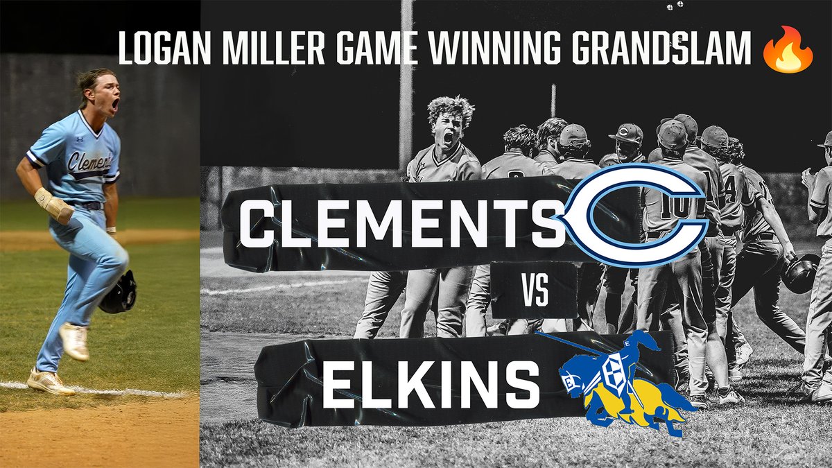 324Sports (@324sports_) on Twitter photo Logan Miller’s Grand Slam Lifts Fort Bend Clements <a href="/Clements_BSBL/">Clements Baseball</a> Past Elkins <a href="/ElkinsHardBall/">Elkins Baseball</a> !
FINAL: Clements 7, Elkins 3
Full Game Here:
youtu.be/OFlISdZlWsg
Logan Miller <a href="/team5miller/">Team5miller</a> delivered the dagger — a 6th inning GRAND SLAM — to propel the Rangers to a comeback Logan Miller’s Grand Slam Lifts Fort Bend Clements <a href="/Clements_BSBL/">Clements Baseball</a> Past Elkins <a href="/ElkinsHardBall/">Elkins Baseball</a> !
FINAL: Clements 7, Elkins 3
Full Game Here:
youtu.be/OFlISdZlWsg
Logan Miller <a href="/team5miller/">Team5miller</a> delivered the dagger — a 6th inning GRAND SLAM — to propel the Rangers to a comeback