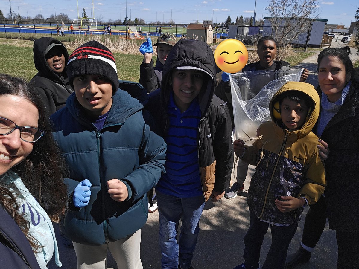 Happy Earth Day! 🌎  We enjoyed some beautiful sunshine as we helped <a href="/JamesGrievePS/">James Grieve PS</a>
look beautiful!  Picking up some garbage around the school area is just one way we can help out!  <a href="/PeelSchools/">Peel District School Board</a> #EarthDay2025