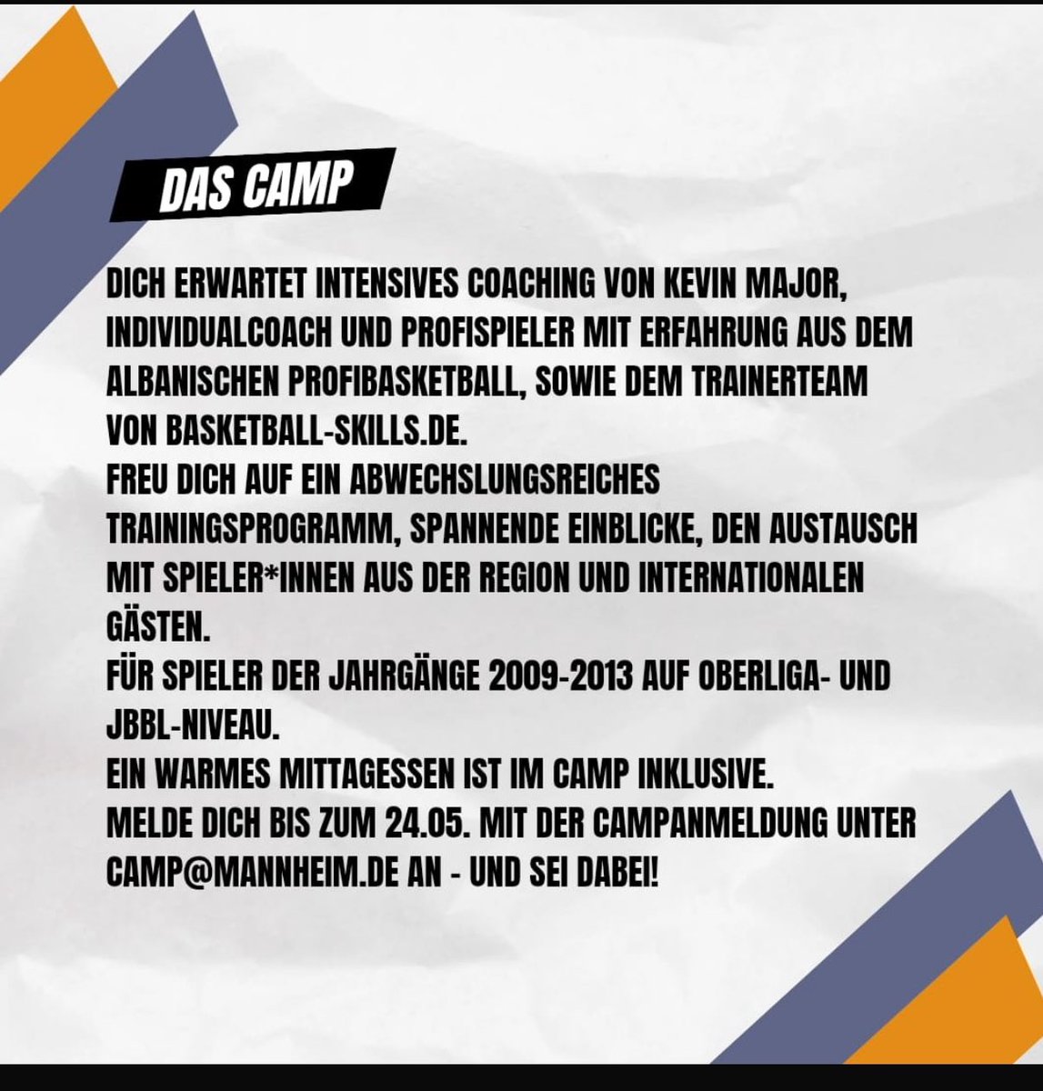 Kevin Major 💫 (@iam_kevmajor) on Twitter photo Blessed to have my first annual basketball camp here in Mannheim Germany. May 31 - June 1 will be epic and fun with excitement. From ages 12-16 The Kevin Major international skills camp brings kids from my first country where I started my career in albania . God did 🤞🏾🙏🏽🩵 Blessed to have my first annual basketball camp here in Mannheim Germany. May 31 - June 1 will be epic and fun with excitement. From ages 12-16 The Kevin Major international skills camp brings kids from my first country where I started my career in albania . God did 🤞🏾🙏🏽🩵