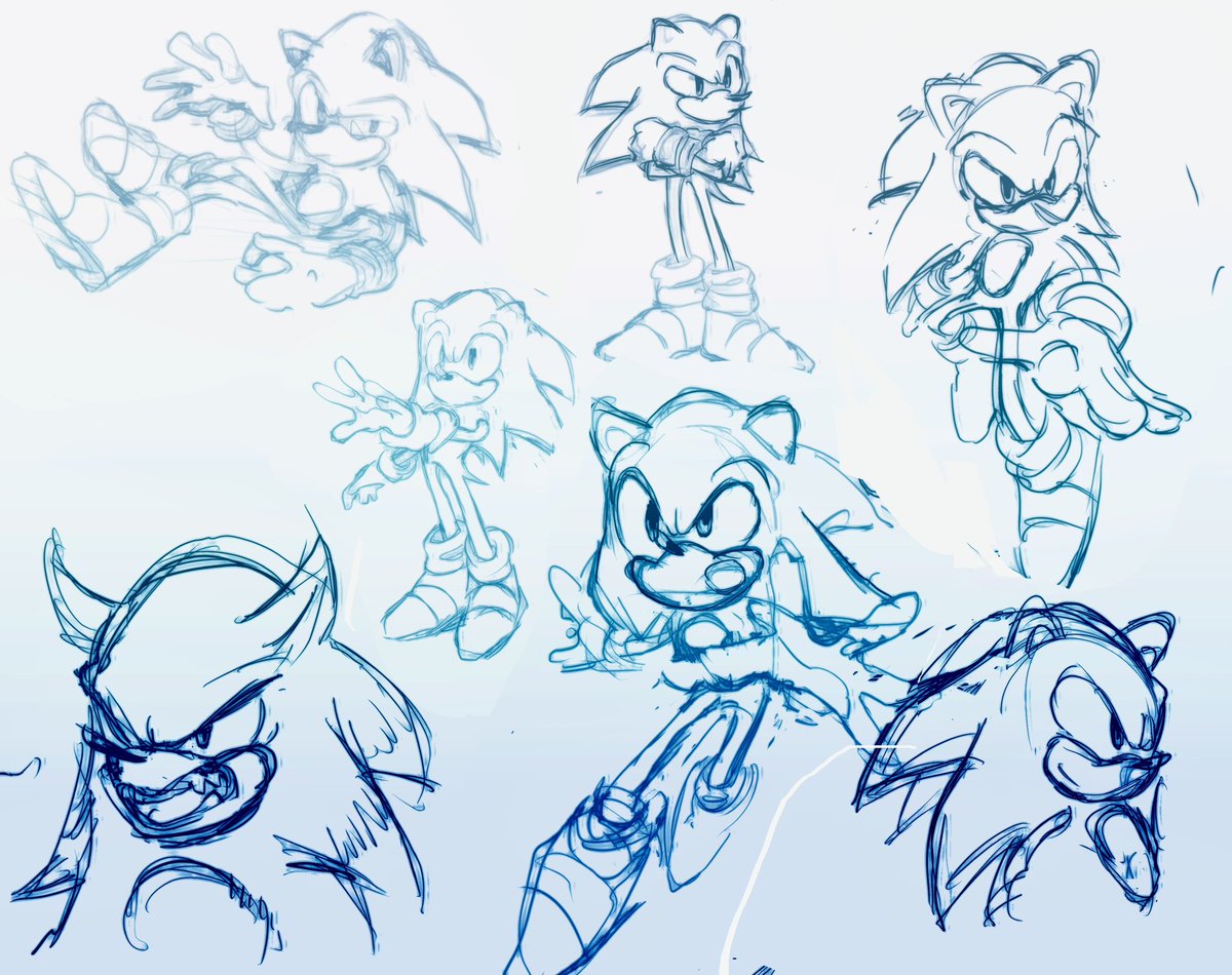 azulesArt's tweet photo. stylizing attempts.. 
#SonicTheHedgehog #sonic https://t.co/pTki6J5Kvh