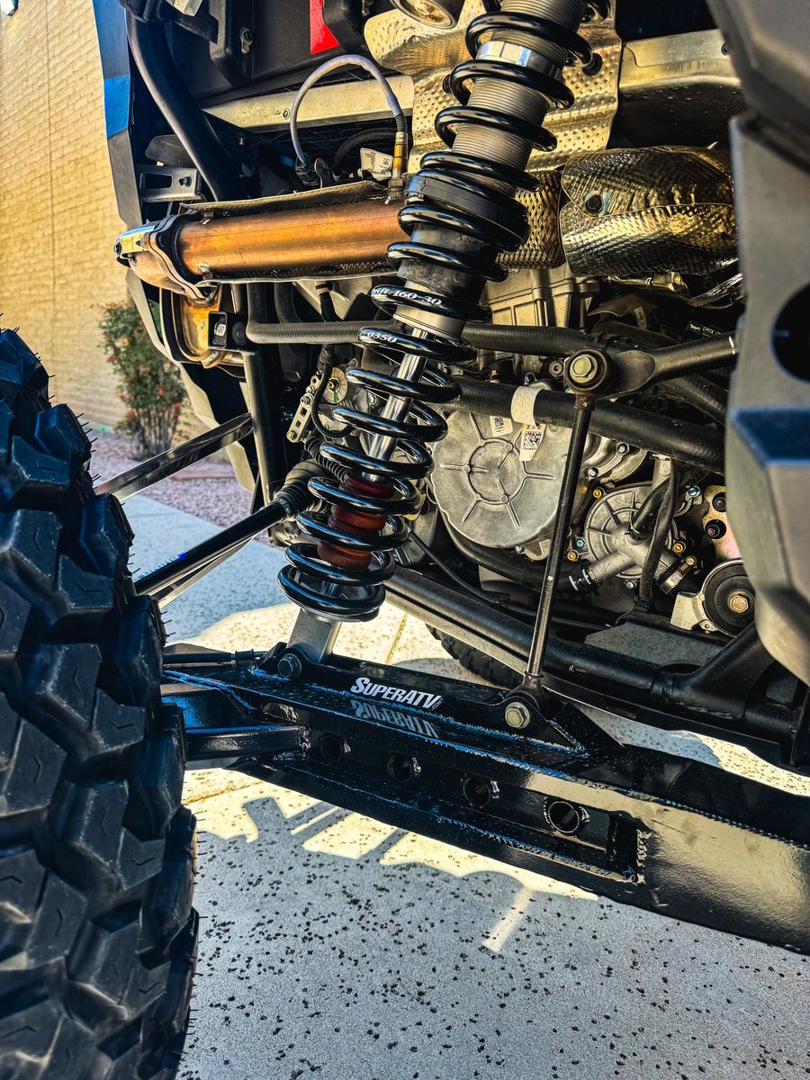 superatvtweet's tweet photo. ๐ฅ @oneoffroadaz got this #PolarisRZR #ProXP dialed for the desert with the #SuperATV Long Travel kit and #RhinoAxles! ๐ช๐๐ฆ https://t.co/QwQMAAx2JR