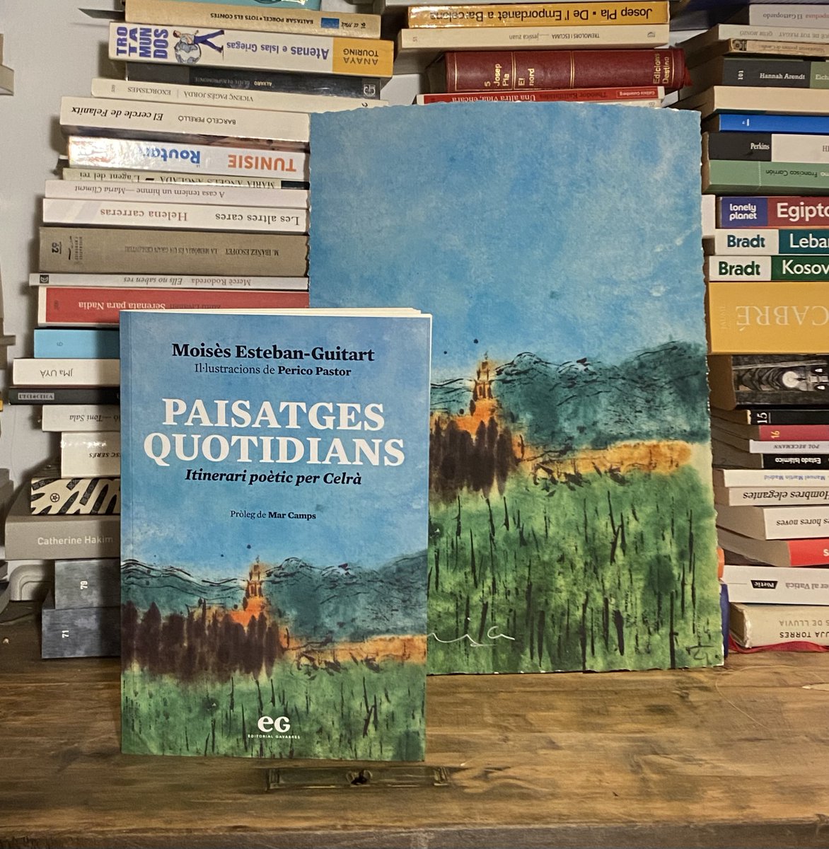 De soca-rel, literatura a la Llera del Ter (@litedesocarel) on Twitter photo Celebrem la festa de Celrà amb poesia i pintura: amb la presentació de 'Paisatges quotidians' de <a href="/GuitartMoises/">Moises Esteban-Guitart</a>, un itinerari literari pel casc antic i la inauguració de l'exposició de <a href="/pericopastor/">perico pastor</a> inspirada en el poemari. El 26/04, a la plaça Cors (18:30 h). Acompanyeu-nos-hi🌿 Celebrem la festa de Celrà amb poesia i pintura: amb la presentació de 'Paisatges quotidians' de <a href="/GuitartMoises/">Moises Esteban-Guitart</a>, un itinerari literari pel casc antic i la inauguració de l'exposició de <a href="/pericopastor/">perico pastor</a> inspirada en el poemari. El 26/04, a la plaça Cors (18:30 h). Acompanyeu-nos-hi🌿